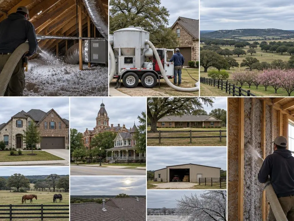 Blown-In Insulation in Weatherford, TX