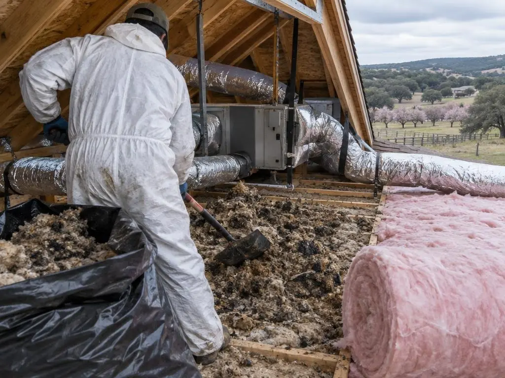 Insulation Removal & Replacement in Weatherford, TX